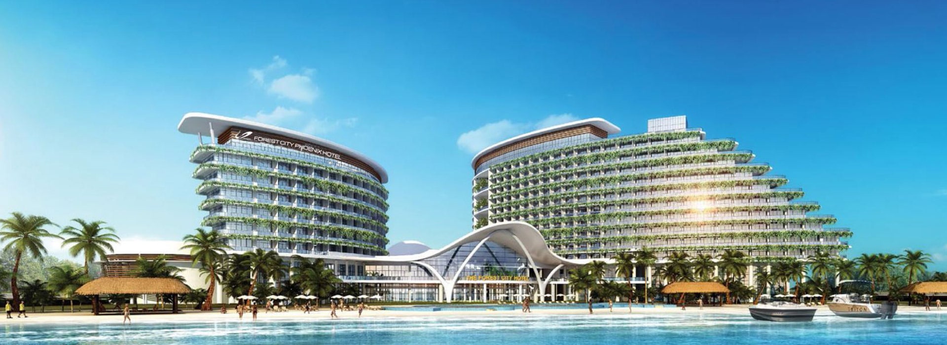 Forest City Marina Hotel exterior