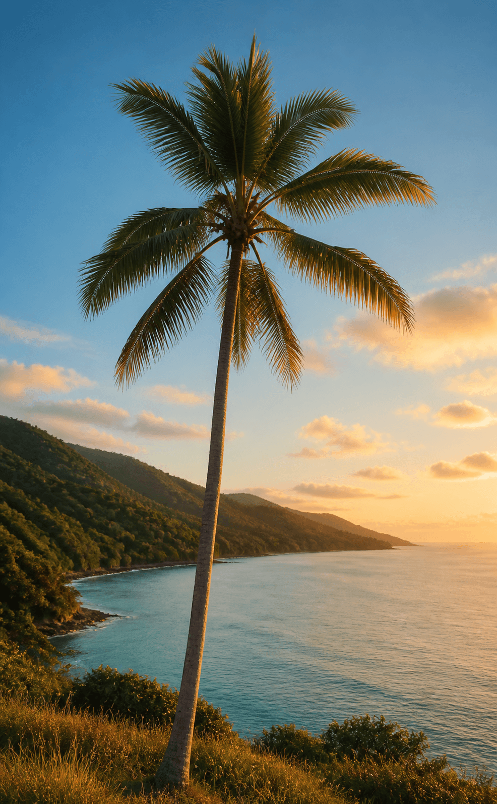 Atardecer tropical en Crays