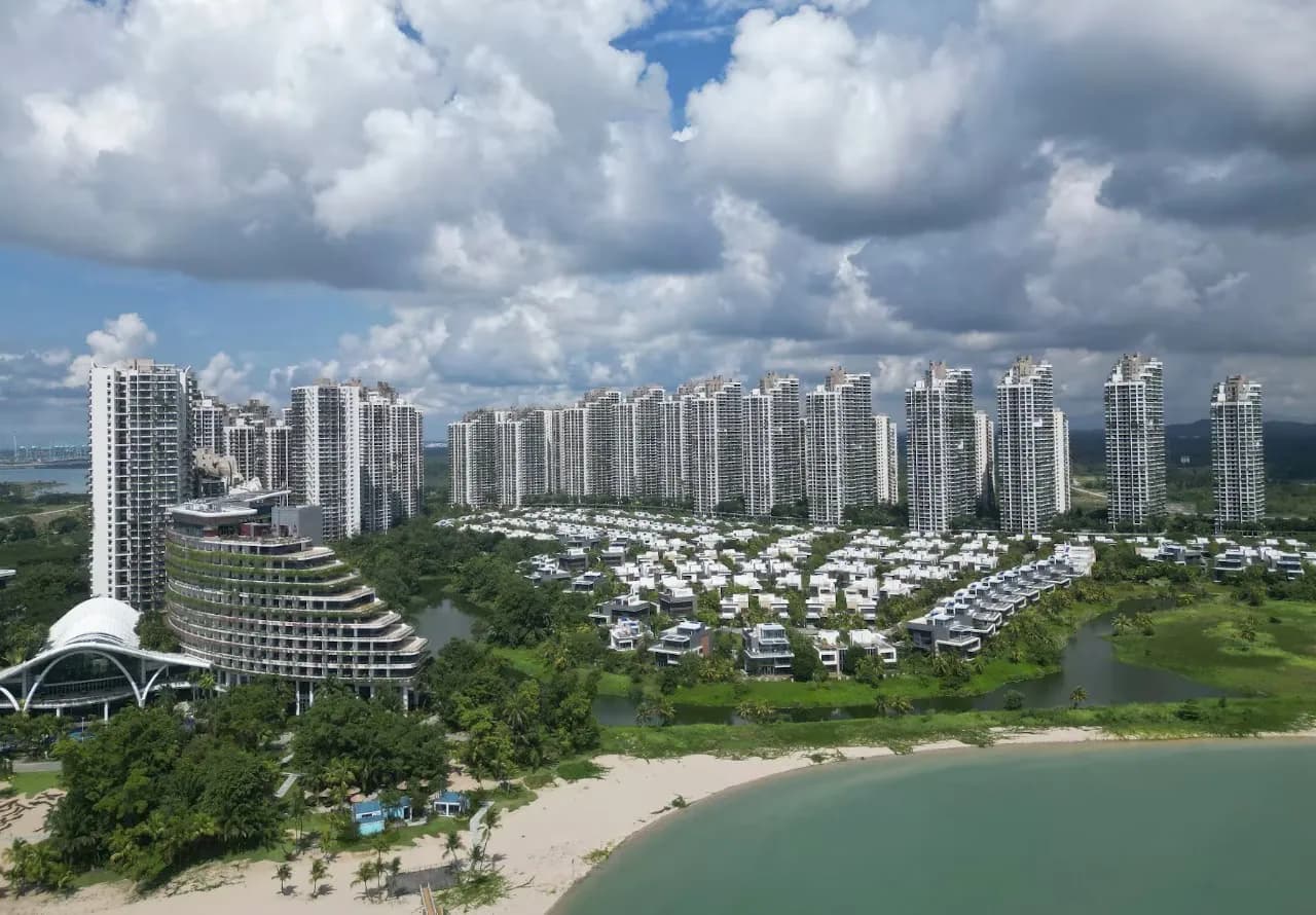 Forest City buildings and landscaped grounds