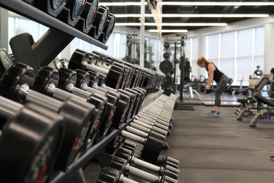 A well-equipped shared gym and movement space