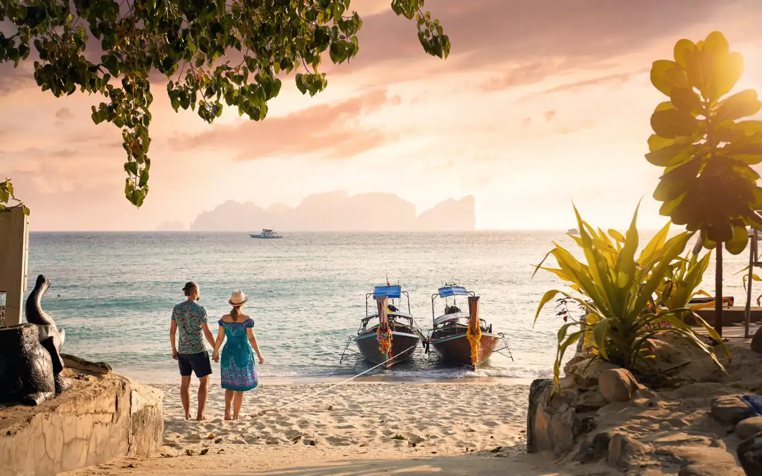 Lifestyle guests connected around a beach club venue