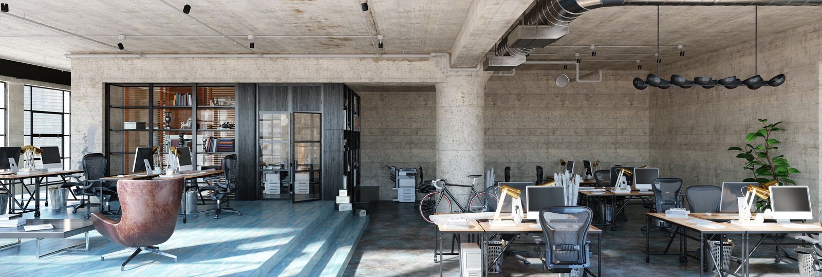 Independent cafe lounge ready for brand standards