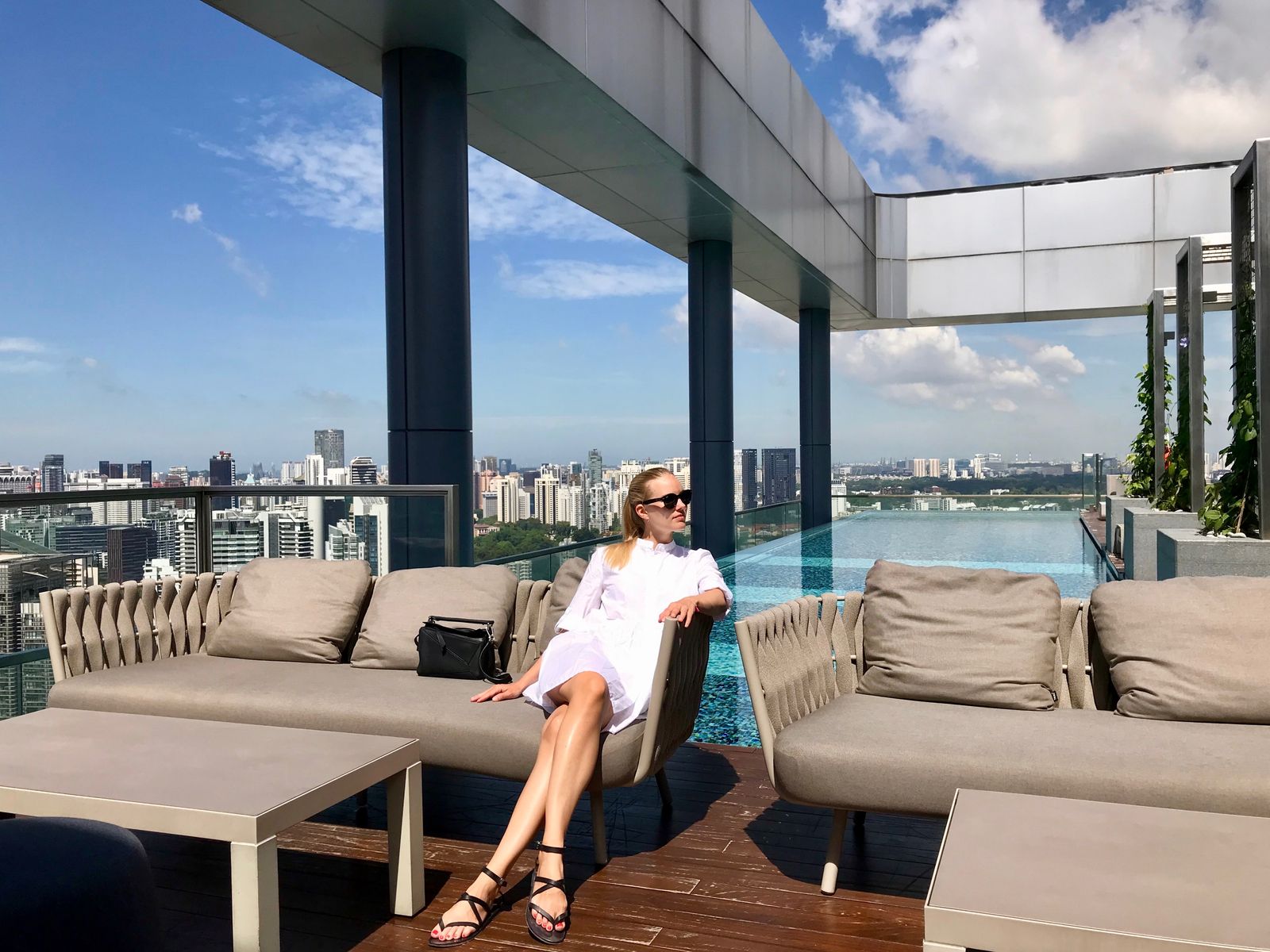 Urban terrace hospitality lifestyle